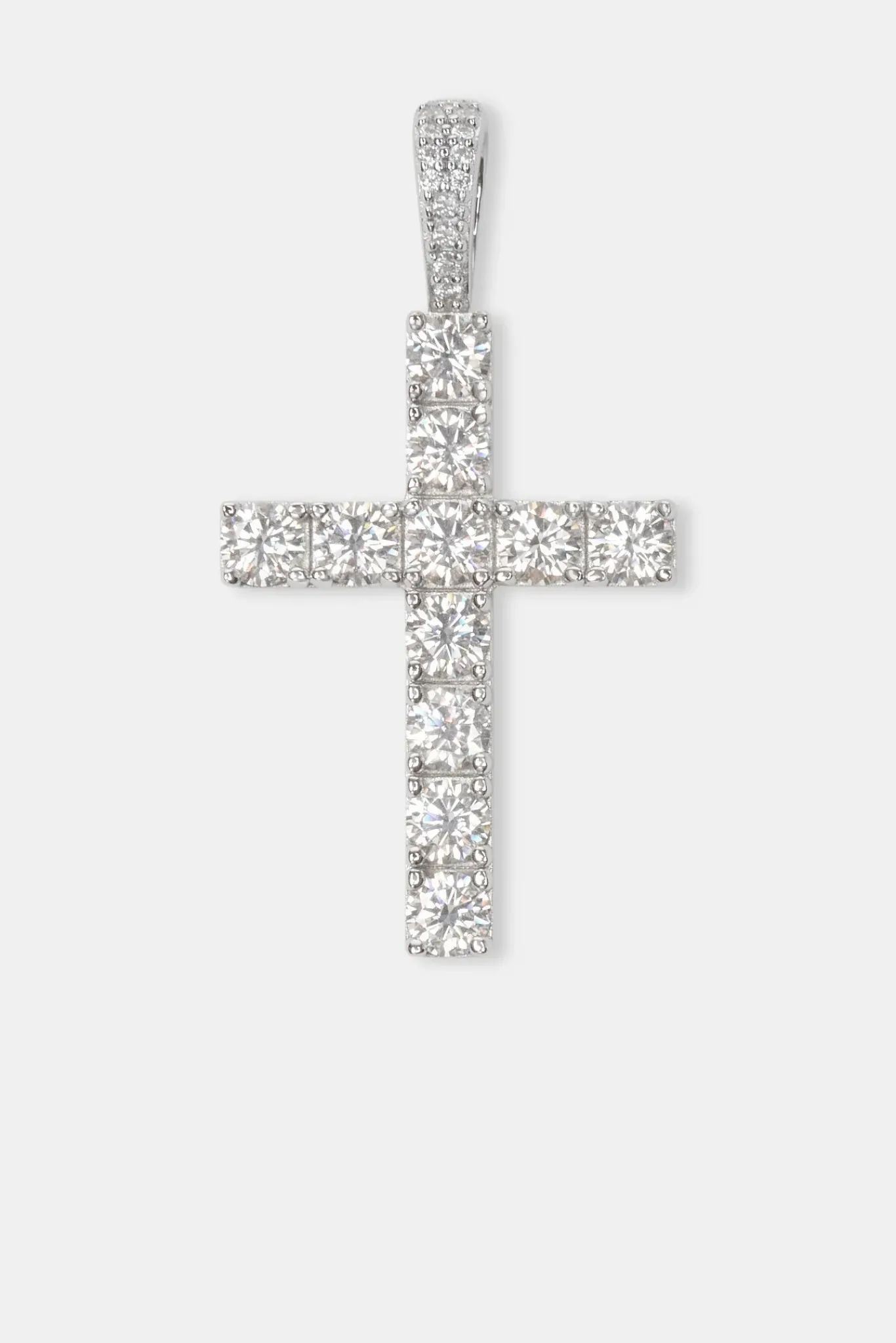 Women JWL-PEND Moissanite Cross Pendant