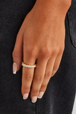 Women JWL-RNG Oval Cz Band - 3mm