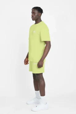 CLO-TOP-TEE Oversized Palm Paraiso T-Shirt - Lime