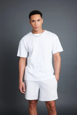 Women CLO-TOP-TEE Oversized T-Shirt - White