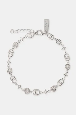 JWL-BRA Polished Mixed Motif Bracelet - 6mm