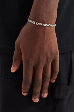 JWL-BRA Polished Rolo Link Bracelet - 5mm