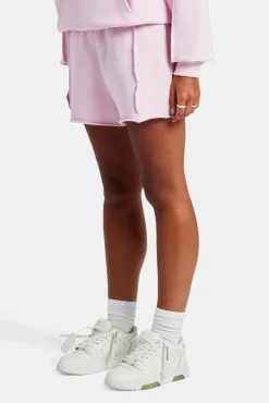 Women CLO-BOT Raw Edge Short - Pink