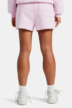 Women CLO-BOT Raw Edge Short - Pink