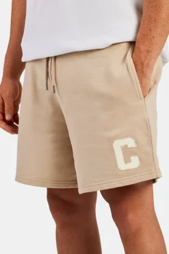 CLO-BOT Relaxed Fit C Jersey Short - Taupe