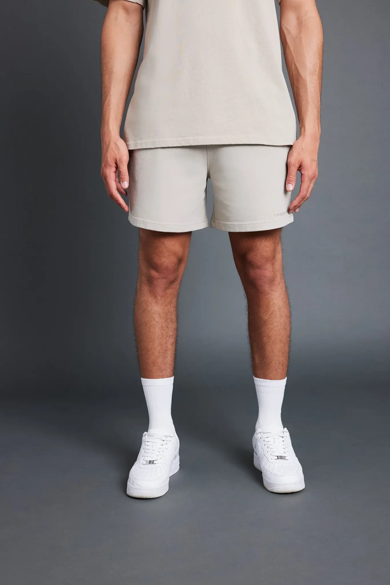 CLO-BOT Relaxed Shorts - Stone