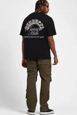 CLO-BOT-TRO Relaxed Twill Cargo Trouser - Khaki
