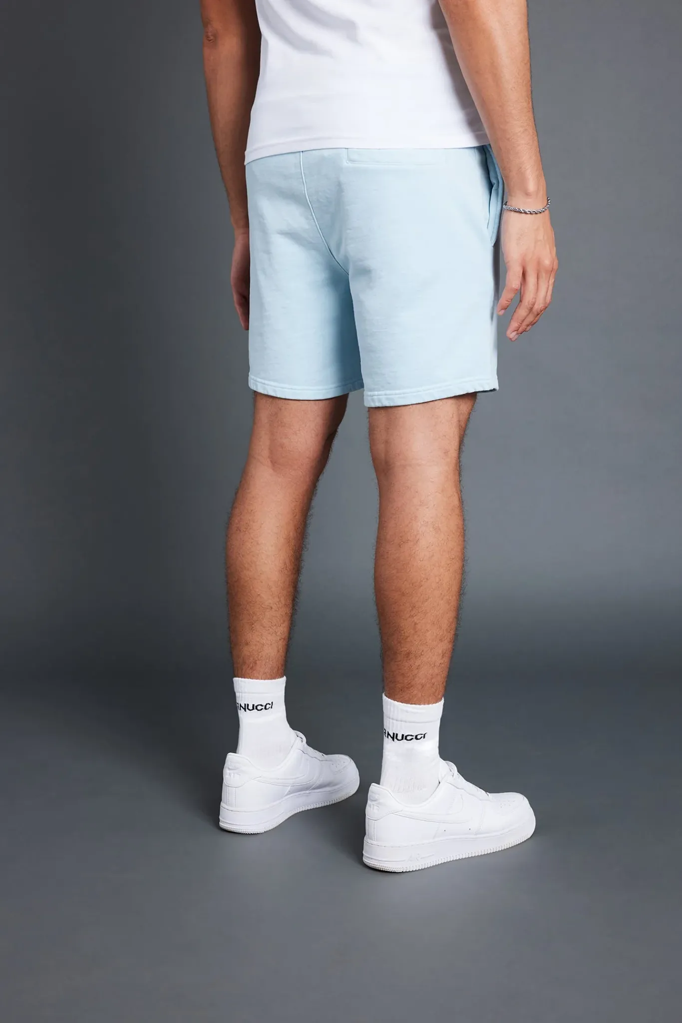 CLO-BOT Sweat Shorts - Light Blue