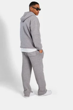 CLO-TOP-HS-HOOD-KTW Textured Knitted Hoodie