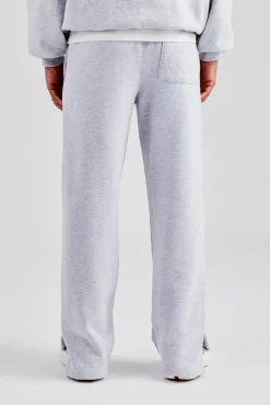 CLO-BOT-TRO Tonal Split Hem Jogger - Ash Grey