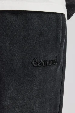 CLO-SET Washed Applique Zip Through Tracksuit - Acid Wash