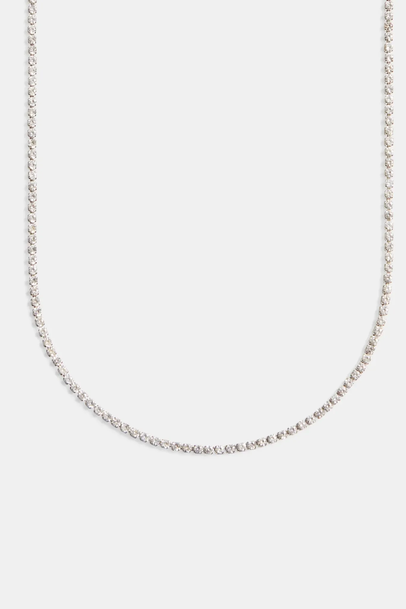 Women JWL-CHN Womens 2.5mm Micro Tennis Chain