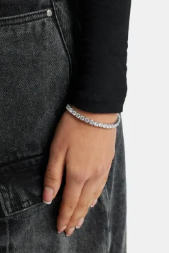 Women JWL-BRA Womens 5mm Tennis Bracelet