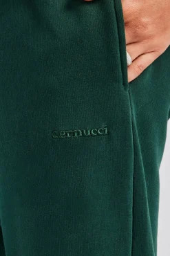 Women CLO-SET Womens Zip Through Hoodie and Jogger Set Dark Green