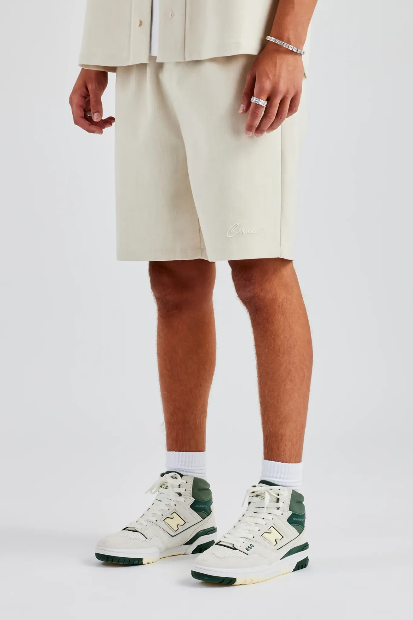 CLO-BOT Woven Embroidered Short