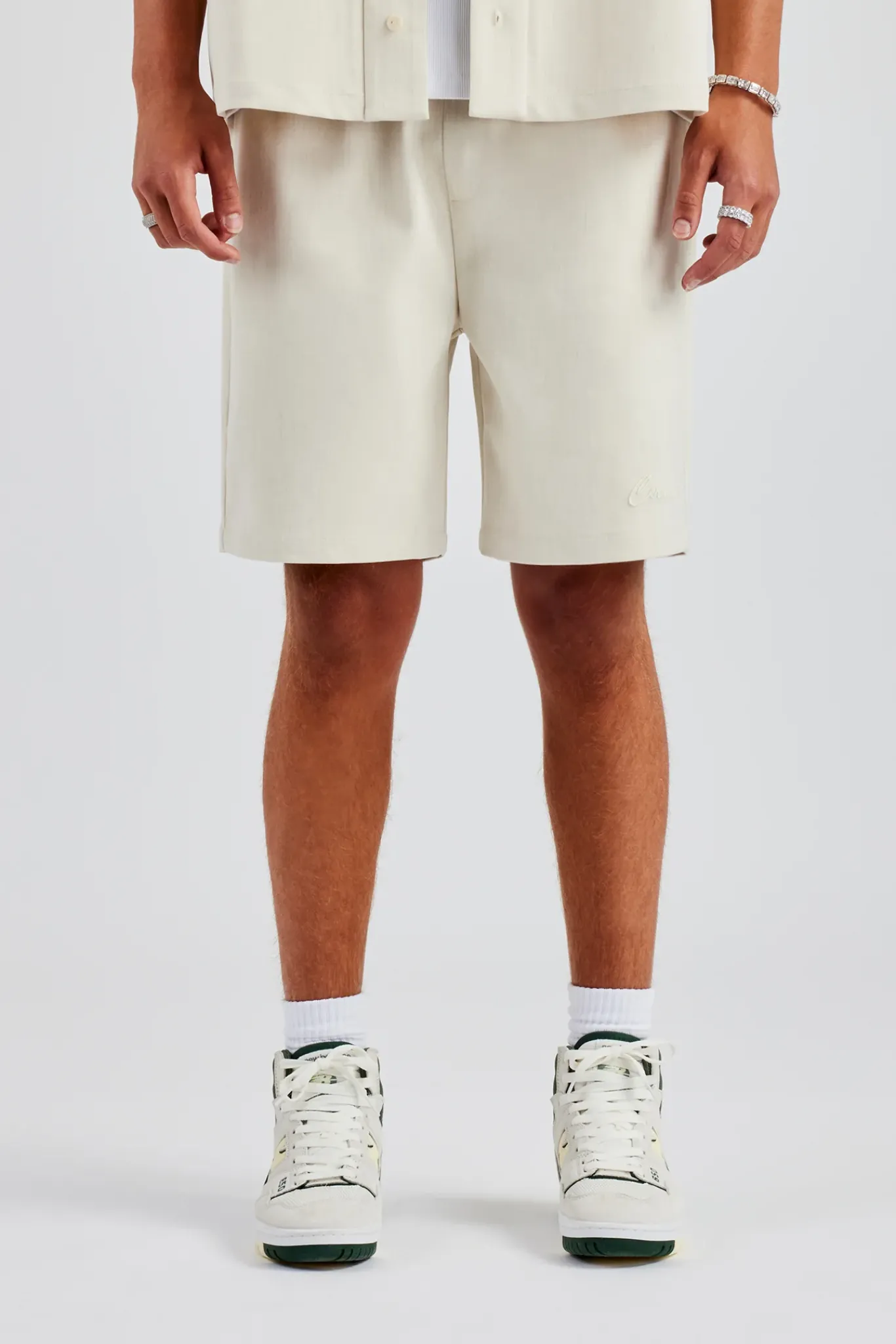 CLO-BOT Woven Embroidered Short